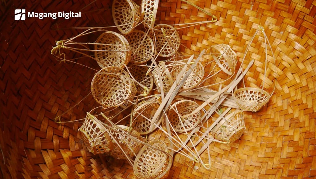 Ekspor Kerajinan Bambu dari Indonesia