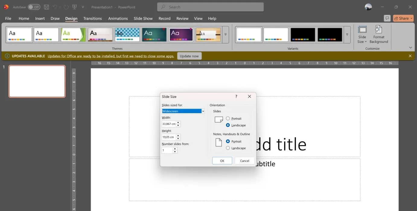 Cara Mengecek Ukuran PPT