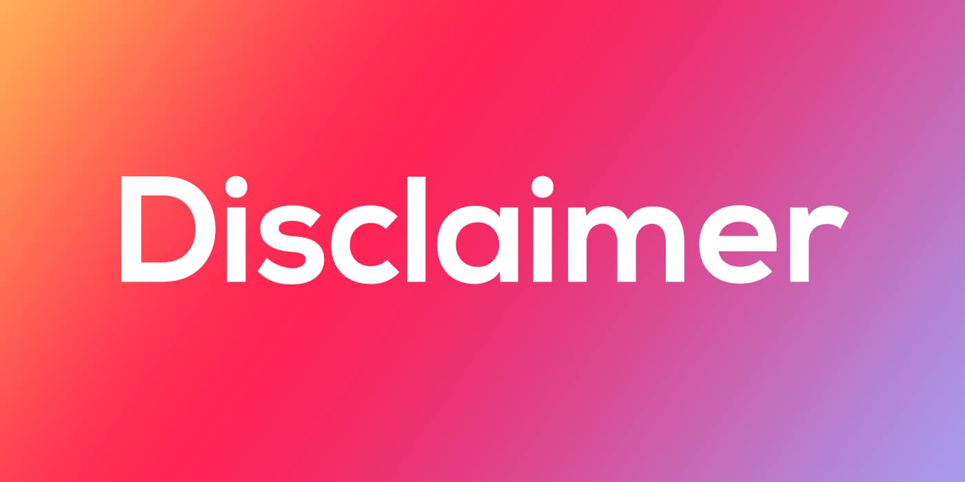 Disclaimer
