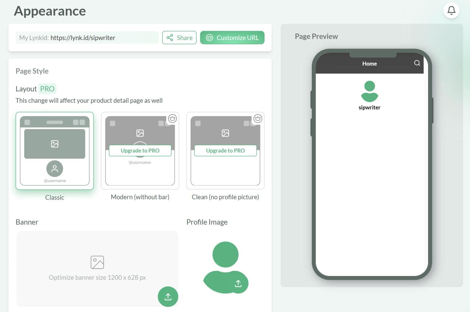 Desain Halaman Bisa Disesuaikan