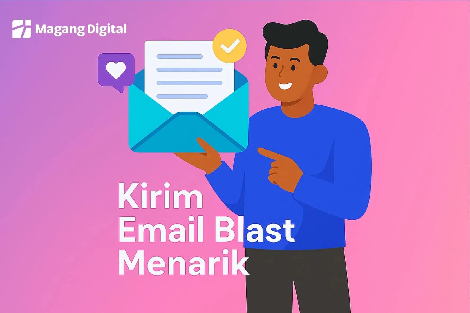 contoh kata kata email blast