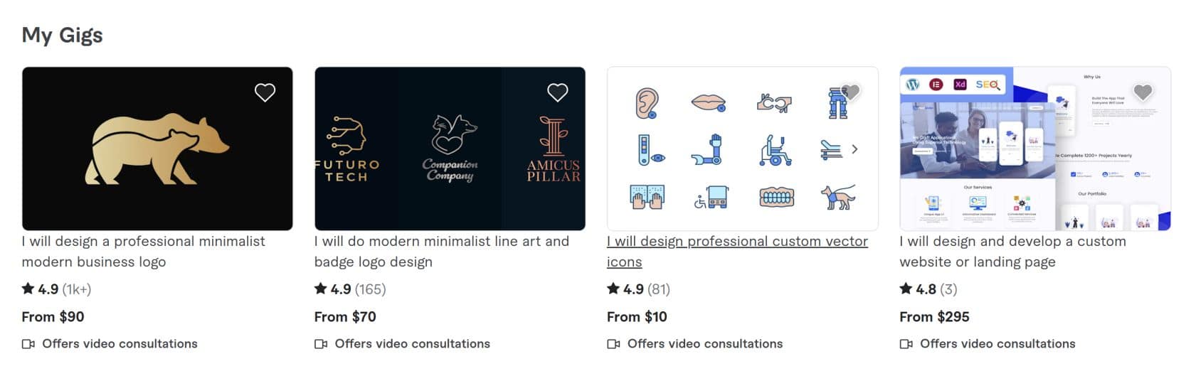 Sisipkan Portofolio Terbaik di Gig