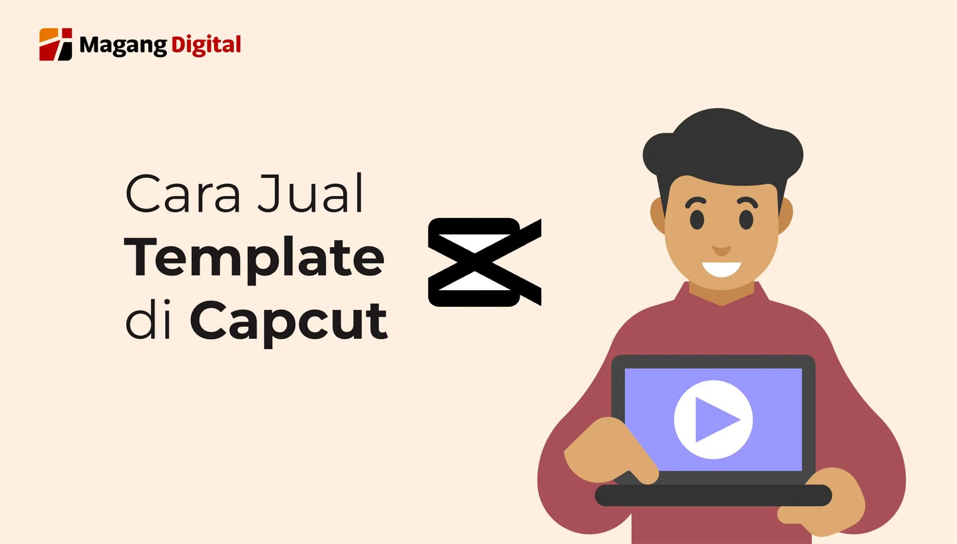 Cara Jual Template di CapCut
