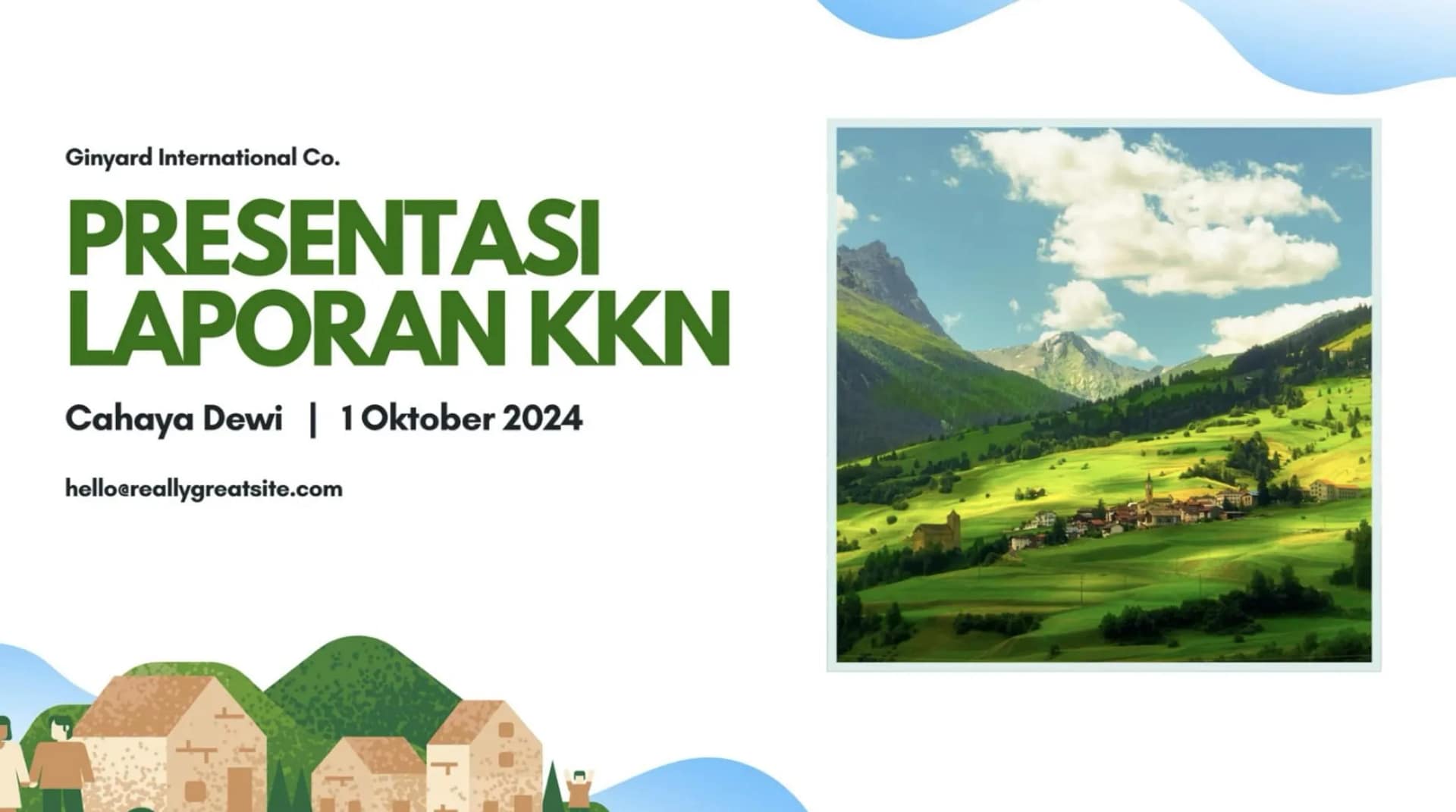 Pengabdian Masyarakat di Pedesaan