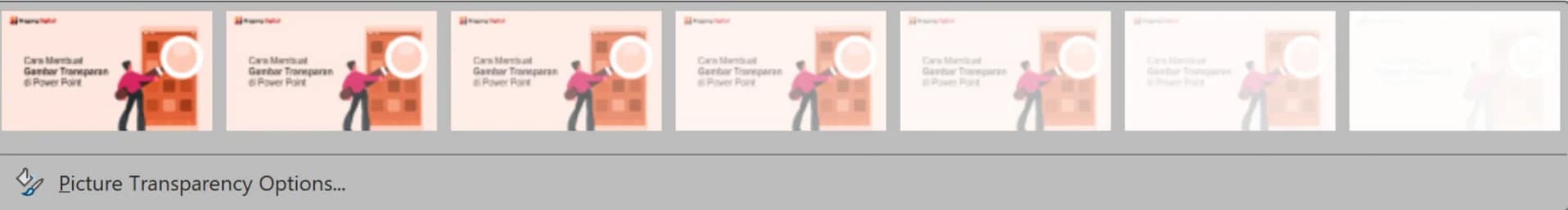 Cara Alternatif di PPT Versi Lama