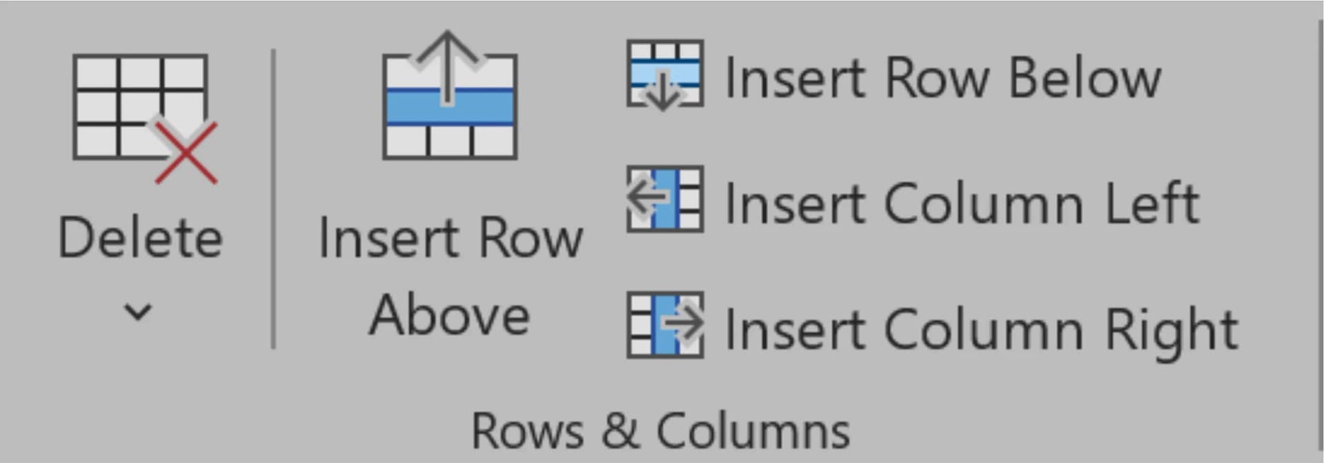 Cara Menambahkan Baris atau Kolom