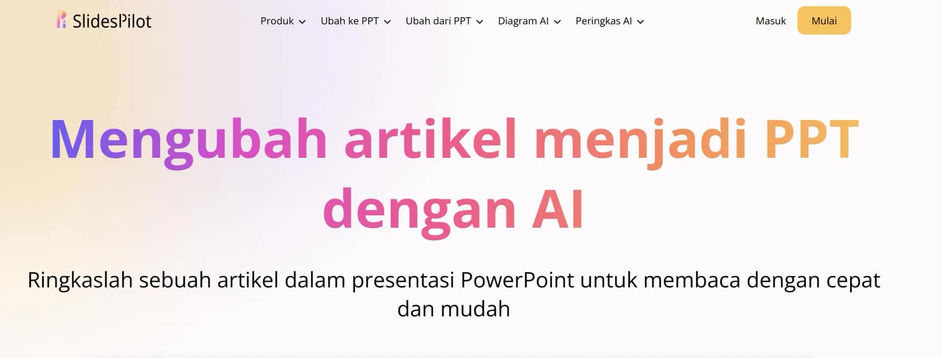 Cara Membuat PPT dengan AI SlidesPilot