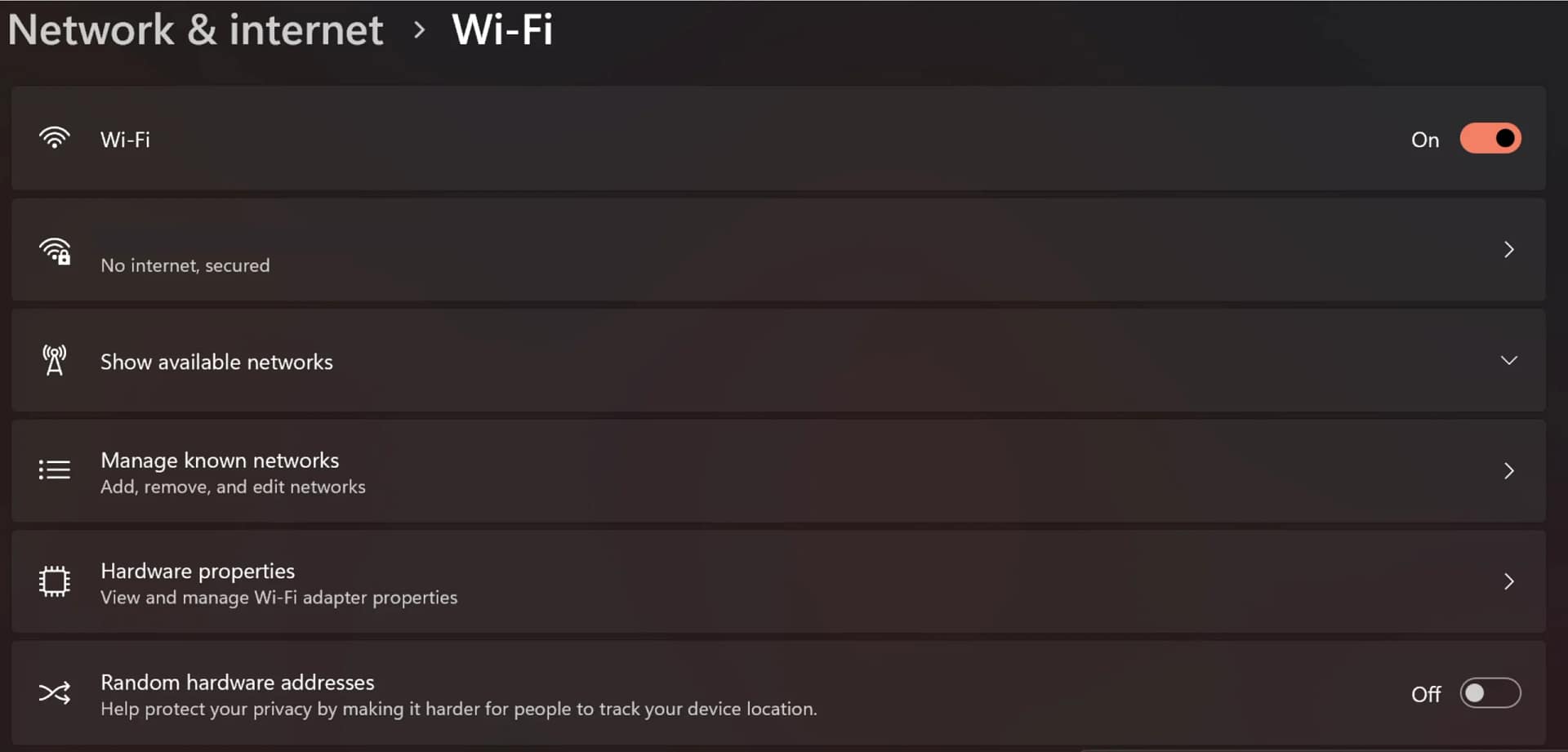 Mengganti Koneksi Internet